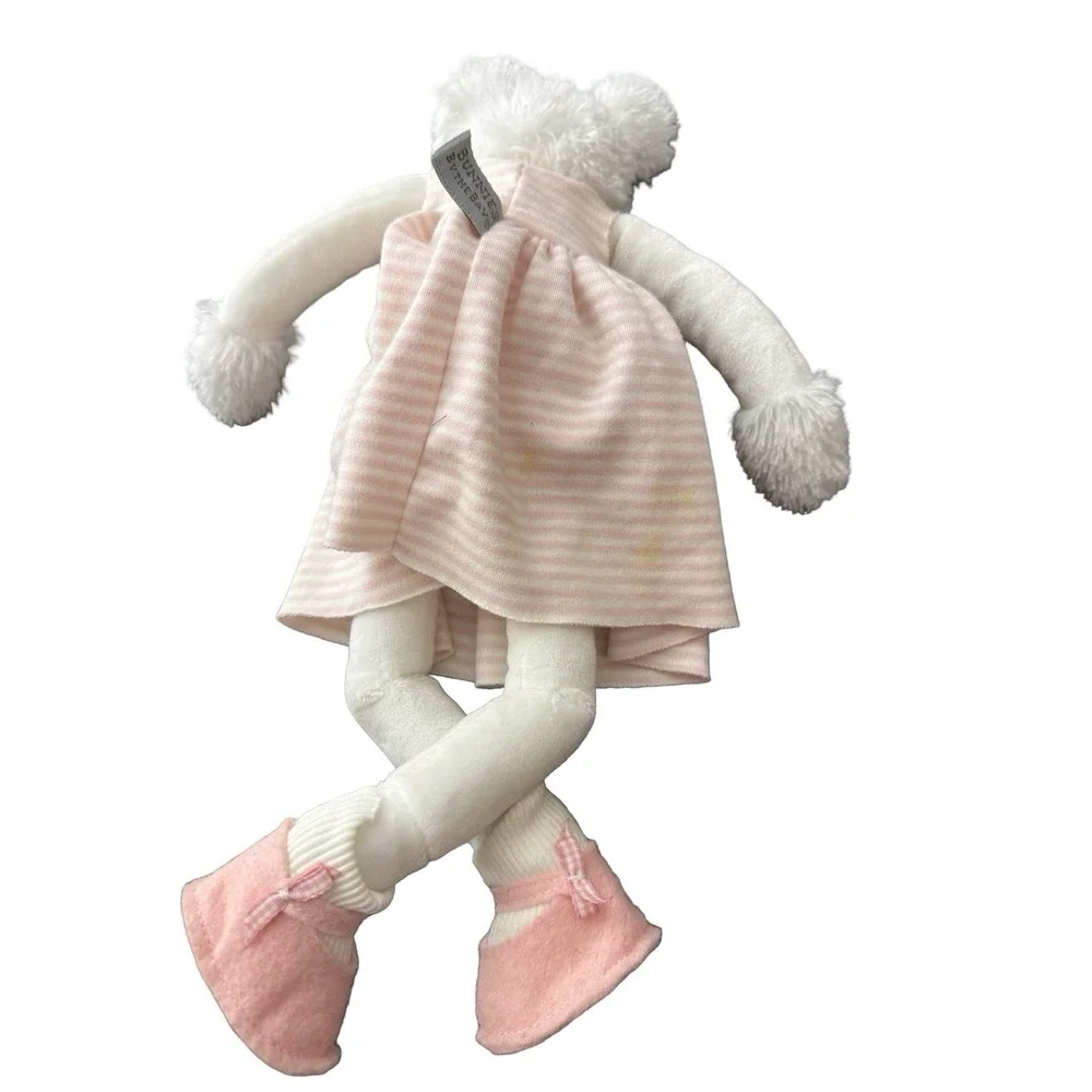 Bunnies By the Bay bunny rabbit wearing pink striped dress 15